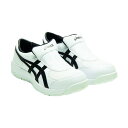 アシックス ウィンジョブ CP211 SLIP-ON (安全靴・セフティシューズ) 26.0cm ホワイト×ブラック 1273A031.100-26.0 1足