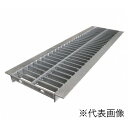 ※法人専用品※法山本店 U字溝用グレーチング(普及型)鋼板製・溶融亜鉛メッキ仕上げ 本体L寸法(mm):995、適用みぞ幅(mm):240、本体幅寸法W(mm)...