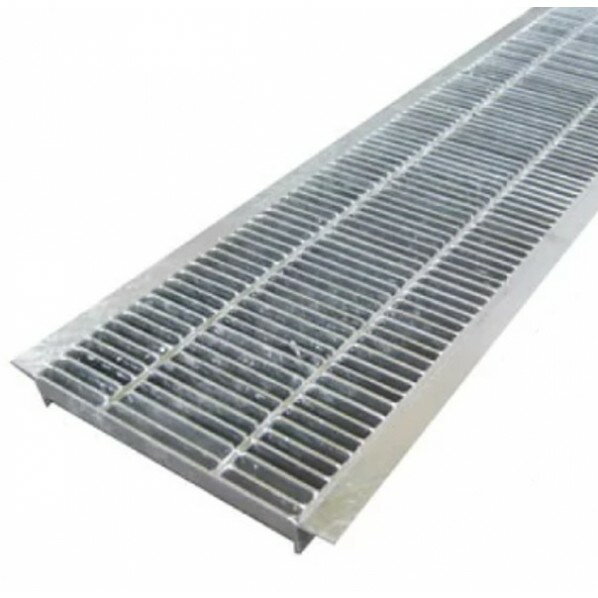 ※法人専用品※法山本店 細目型U字溝用グレーチング 鋼板製・溶融亜鉛メッキ仕上げ 本体L寸法（mm）:995..