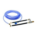 スーパー工業 水道直結用給水アダプターセット 吸水1/2×余水3/8用 04000086A 1点