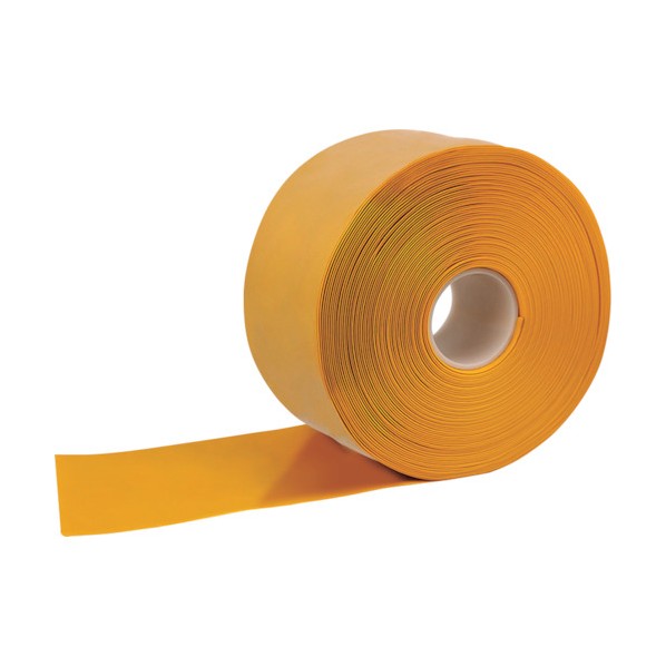 セーフラン安全用品 高耐久ラインテープ 幅100mm×30m 黄 15101 1点