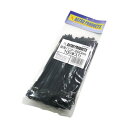 ワールドツール タイラップ 100pc 200mm 黒 01-08018 100本