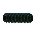 トラスコ TRUSCO 六角穴付き止めネジ 平先 スチール M5X16 40本入 100×55×22MM B63-0516 40台
