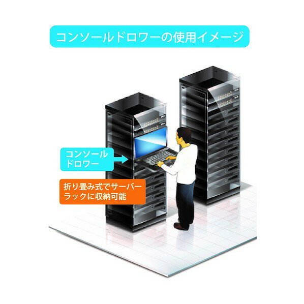 ATEN KVMドロワ- 16ポート/19インチLCD一体型/ロングレール CL1316NJJL 1点