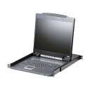 ATEN コンソールドロワー 19インチLCD/ショートレール/LEDバックライト省エネ軽量モデル CL3000NJJS 1点