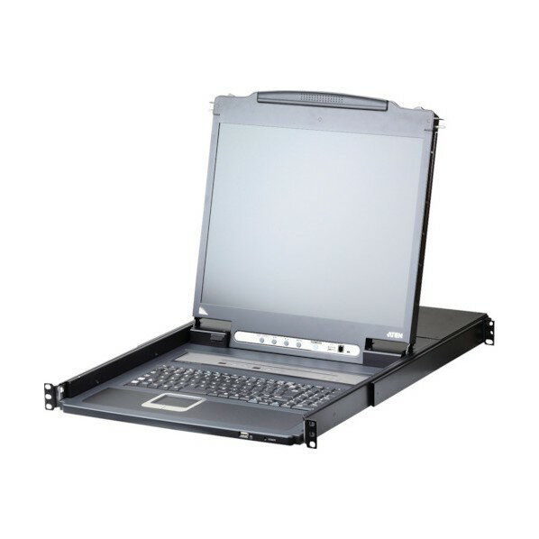 ATEN IP-KVMɥ 8ݡ/PS/2/USB/VGA/17 LCD/硼ȥ졼(ǥݡܡUSBǥХб) CL5708IMJJS 1