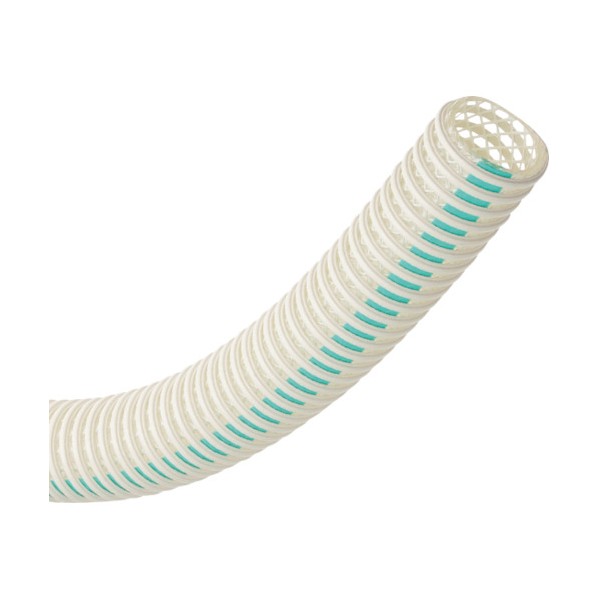 トヨックス 各種食品・飲料水等の搬送用 ハイブリッドトヨフーズNホース 内径50.8mm×外径64.5mm 長さ4m HTFN-50-4 1点