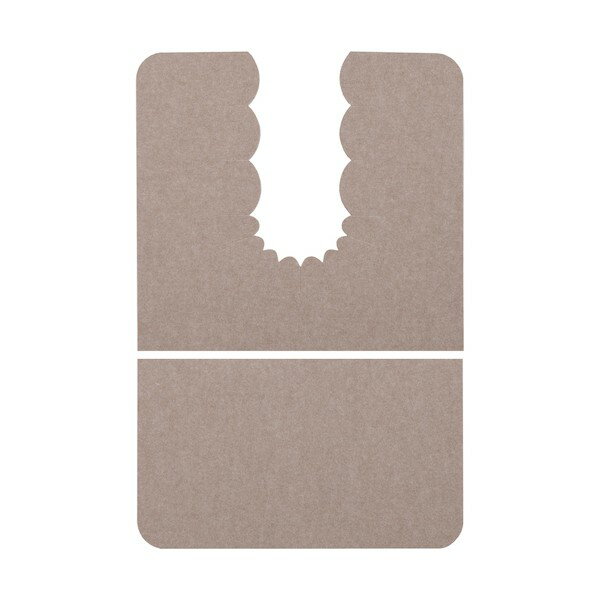 ※法人専用品※東洋アルミエコープロダクツ バリアフリーおくながトイレマット 無地 ベージュ KE-97 1枚