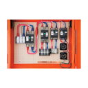 セフティー電気用品 仮設動力分電盤 主幹75A 3回路(75A×1)(60A×1)(20A×1) MP75-N3C2 1点(4)