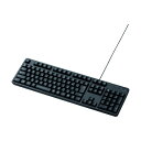 エレコム 有線フルキーボード ブラック TK-FCM104BK 1個(2)