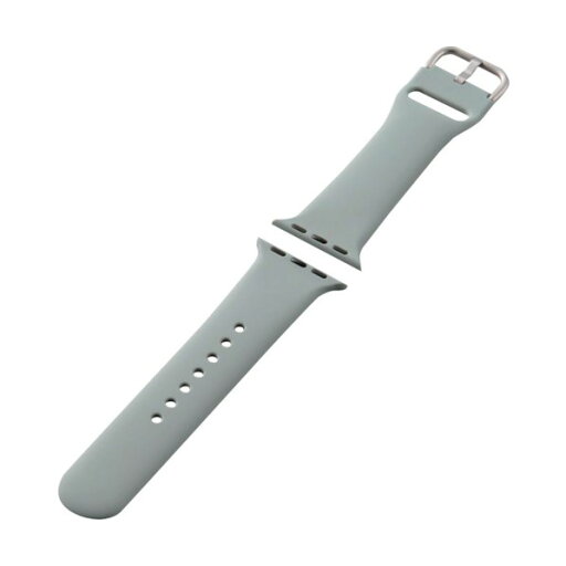 エレコム Apple Watch 41/40/38mm用バンド シリコン ニュアンスカラー グレー AW-41BDSCGGY 1点 エレコム Apple Watch 41/40/38mm用バンド シリコン ニュアンスカラー グレー AW-41BDSCGGY 1点