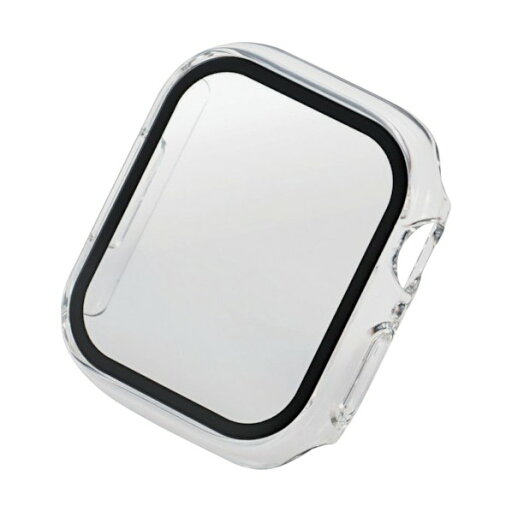エレコム Apple Watch series7 41mm用フルカバーケース プレミアムガラス 高透明 クリア AW-21BFCGCR 1点 エレコム Apple Watch series7 41mm用フルカバーケース プレミアムガラス 高透明 クリア AW-21BFCGCR 1点