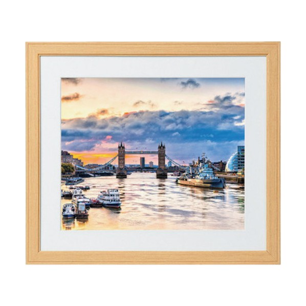 ケンコー・トキナー 木製額縁 コスモス 四切 ナチュラル MCM-4-NA 1箱