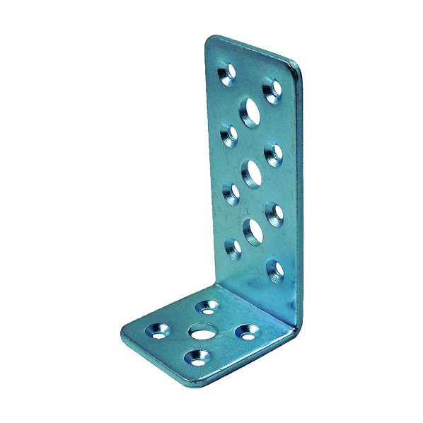 ダイドーハント マルチ金物L型不等辺ユニクロメッキ3．2×40×90×45 96 x 189 x 70 mm 69123 1点