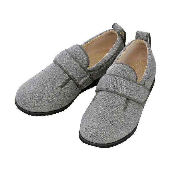 徳武産業 ダブルマジック2ヘリンボン グレー 5L(27.0〜27.5CM) 10370110081 1点