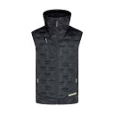 France Textile社 ワークダウンベスト ブラック Mサイズ 1104-BL-M 1点