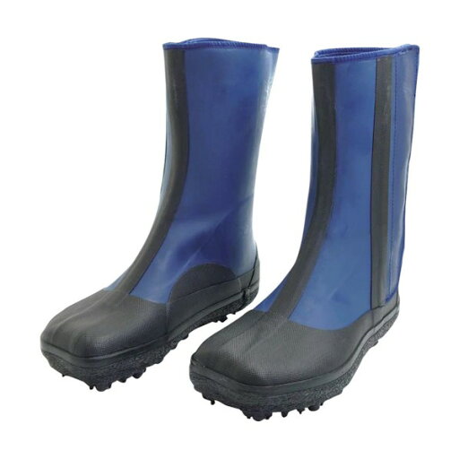 Daido 足袋 防水ワンタッチ中割先丸 スパイク底 24cm ネイビー 112-24.0 1足 Daido 足袋 防水ワンタッチ中割先丸 スパイク底 24cm ネイビー 112-24.0 1足