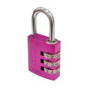 エイバス ABUS ナンバー可変式南京錠 145-30 ピンク 145-30-PI 1点