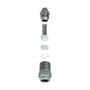 いけうち 小噴量形充円錐ノズル Jシリーズ ステンレス鋼303製 1/4オス 1/4M J 070N S303W 1点(4)
