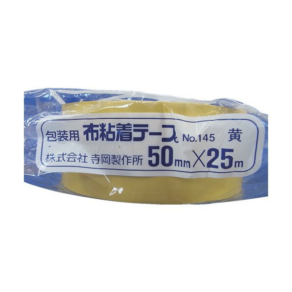 DIY FACTORY ONLINE SHOPのTERAOKA カラーオリーブテープNO.145黄50mmX25M 147 x 164 x 56 mm No.145｜アングル2