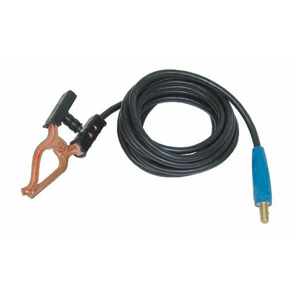 SUZUKID 38sq キャプタイヤ アースクリップ+ロック式38sqプラグ付 10m CC-556 1組