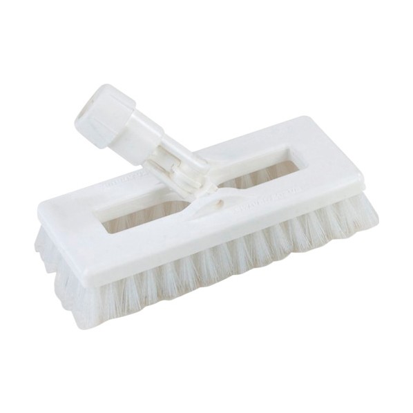 エー・エム・プロダクツ スウィベルデッキブラシ ホワイト 3638831EC02 1点