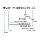 マックス MAXタッカ用ステンレスステープル 5000本入り 25mm 425J-S 5000本