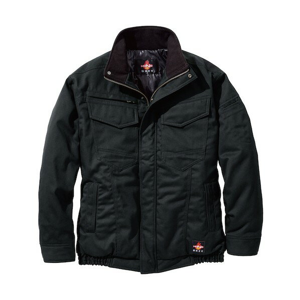 村上被服 難燃防寒ブルゾン M ブラック 4233-M-20 1点