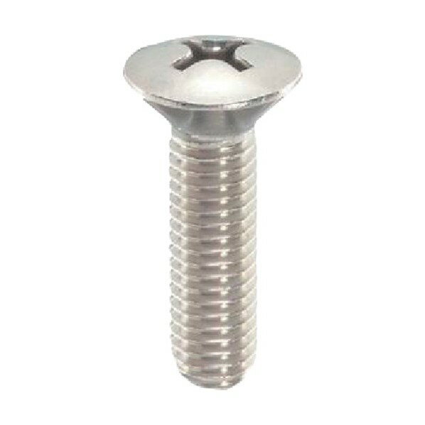 八幡ねじ 十字穴付丸皿小ねじ全ねじ ステンレス M3X10 4580172743036 2000本