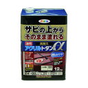 アサヒペン 油性高耐久アクリルトタン用α 12kg こげ茶 1個