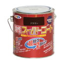 アサヒペン 油性スーパーコート 0.7L ブラウン 1点