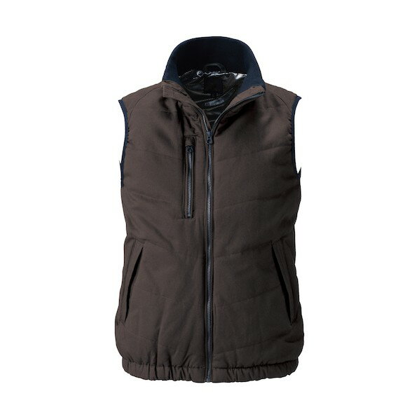 村上被服 防寒ベスト 5L ブラウン 6299-5L-9 1点