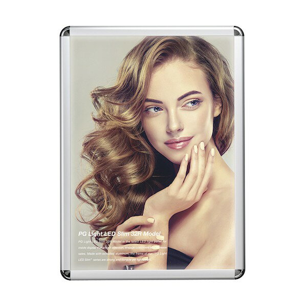 トレード PGライトLEDスリム PG-32R 屋内用 ツヤ無シルバー梨地調SM+C A1 R型 スタンド仕様 6300037246 1台