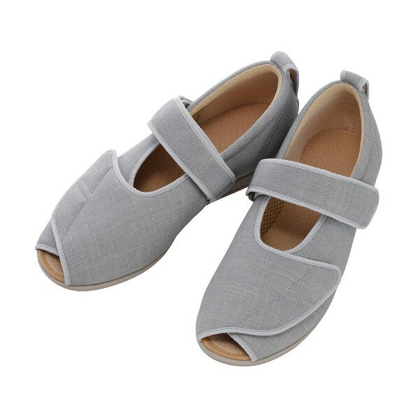 徳武産業 オープンマジック3 7E グレー M(22.0〜22.5CM) 70320110031 1点