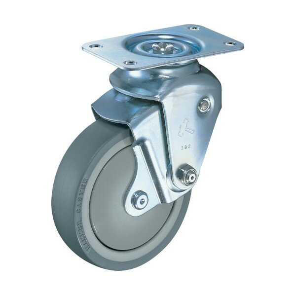 ハンマー クッションキャスター自在ウレタン車100mm線径2.6mm 940BBEBLB10026BAR01