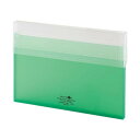 LIHIT LAB. AQUA DROPs コングレスケース 326×22×228mm 黄緑 A5035-6 1点