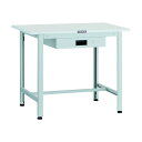※法人専用品※トラスコ(TRUSCO) AO型軽量作業台 900X600 薄型1段引出付 AO-0960UDK1 1台