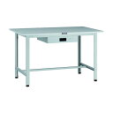 ※法人専用品※トラスコ AOR型軽量作業台 1200X600 薄型1段引出付 AOR-1260UDK1 1台