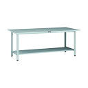 ※法人専用品※トラスコ(TRUSCO) AOR型軽量作業台 1800X900 下棚2枚付 AOR-1890LT2 1台