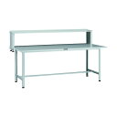 ※法人専用品※トラスコ(TRUSCO) AOR型軽量作業台 1800X900 上棚付 AOR-1890YURB 1台