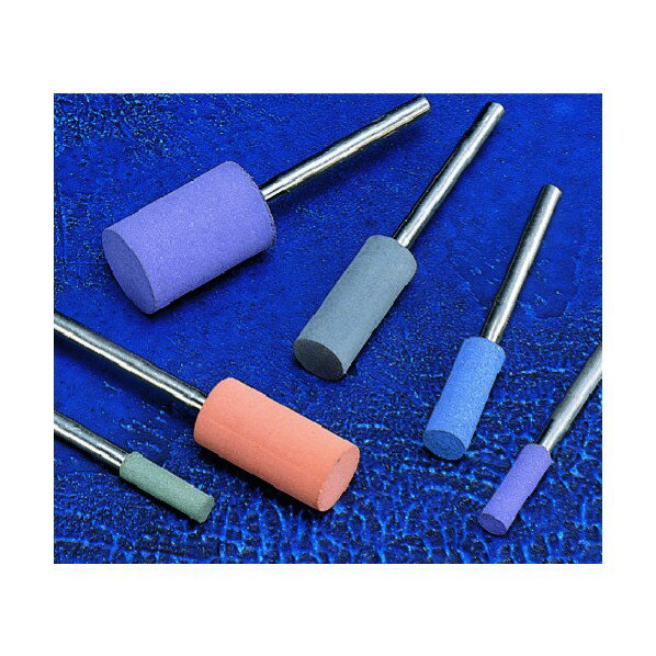 アルゴフアイルジャパン 軸付ゴム砥石 #80 Φ10×20 Φ3.0軸 AR440 5本