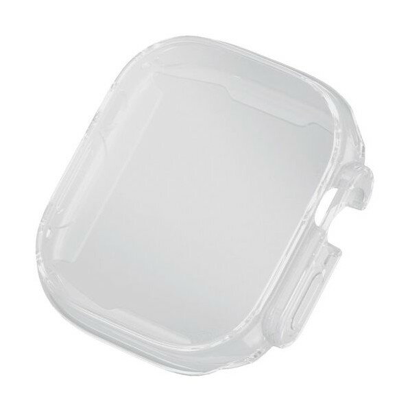 エレコム Apple Watch Ultra 49mm用フルカバーケース ソフト クリア AW-22CFCUCR 1点