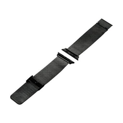 エレコム Apple Watch 44/42mm用バンド ステンレス ミラネーゼタイプ ブラック AW-44BDSSMBK 1点 エレコム Apple Watch 44/42mm用バンド ステンレス ミラネーゼタイプ ブラック AW-44BDSSMBK 1点