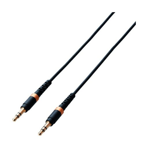 エレコム 高耐久オーディオ直径3.5mmAUXケーブル ストレート-ストレート AX-35MS05BK 1点 エレコム 高耐久オーディオ直径3.5mmAUXケーブル ストレート-ストレート AX-35MS05BK 1点