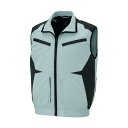 アイトス 空調服用ベスト 空調服TM シルバーグレー 6L AZ30587-003-6L 1点