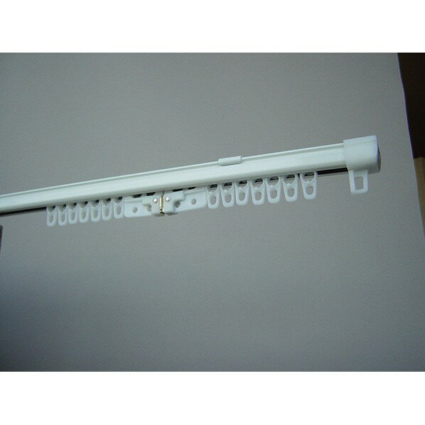 フルネス 角型伸縮カーテンレール エコミック 1Mシングル 0.6〜1.0m ホワイト I0302 1個