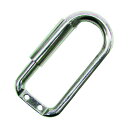 水本機械 ステンレス クイックロックキャッチ ベルトタイプ 線径6mm 長さ51.5mm 1個入 B-2603 1点