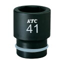 KTC 19.0sq.インパクトレンチ用ソケット(標準)ピン・リング付 35mm BP6-35P 1点