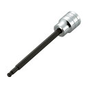 KTC 9.5sq.ロングボールポイントヘキサゴンビットソケット 8mm BT3-08BPL 1点