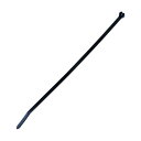 パンドウイット ステンレス爪ロック式ナイロン結束バンド 耐熱耐候性黒 幅4.7mm 長さ305mm 1000本入り BT3S-M300 1点